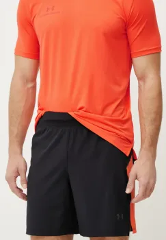 Under Armour pantaloni scurti de alergare Launch Pro 7 culoarea negru, 1376508 imagine