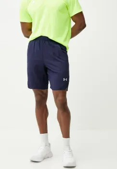 Under Armour pantaloni scurti de antrenament barbati, culoarea albastru marin imagine
