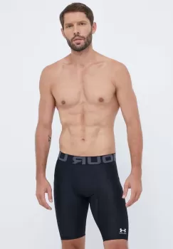 Under Armour pantaloni scurti de antrenament culoarea negru imagine