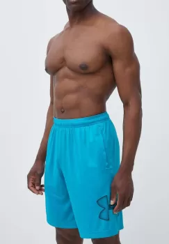 Under Armour pantaloni scurti de antrenament culoarea verde, 1306443 imagine