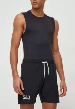 Under Armour pantaloni scurti de antrenament culoarea verde imagine