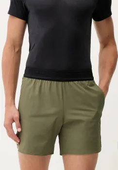 Under Armour pantaloni scurti de antrenament Peak culoarea bej, 1376782 imagine