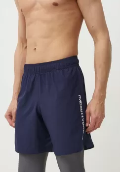 Under Armour pantaloni scurti de antrenament Tech culoarea albastru marin imagine