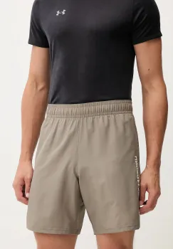 Under Armour pantaloni scurti de antrenament Tech culoarea gri, 1383356 imagine