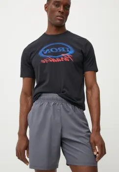 Under Armour pantaloni scurti de antrenament Tech culoarea gri, 1383356 imagine