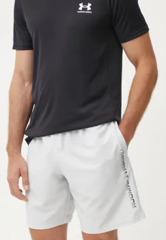 Under Armour pantaloni scurti de antrenament Tech culoarea gri imagine