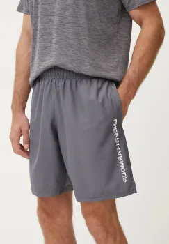 Under Armour pantaloni scurti de antrenament Tech culoarea gri imagine