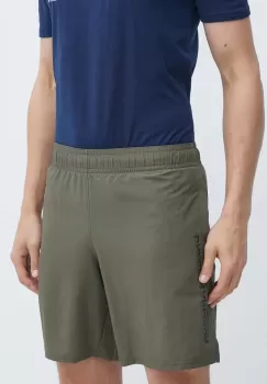 Under Armour pantaloni scurti de antrenament Tech culoarea verde imagine