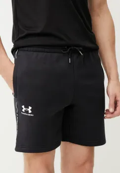 Under Armour pantaloni scurti Icon barbati, culoarea negru, 1390299 imagine