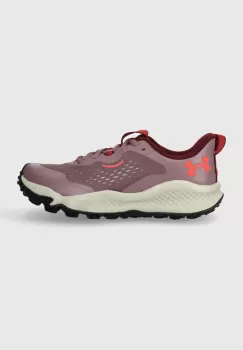 Under Armour pantofi Charged Maven Trail femei, culoarea violet imagine