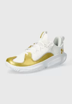 Under Armour pantofi de basketball Flow FUTR X 3 culoarea alb imagine