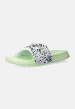 Under Armour papuci Ignite Select femei, culoarea verde, 3027223 imagine