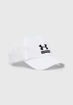 Under Armour sapca Branded culoarea alb, cu imprimeu imagine