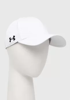 Under Armour sapca culoarea alb, neted imagine