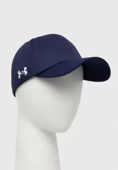 Under Armour sapca culoarea albastru marin, neted imagine