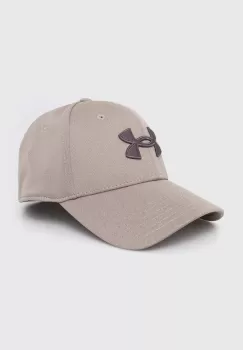 Under Armour sapca culoarea bej, cu imprimeu imagine