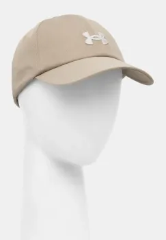 Under Armour sapca culoarea bej, cu imprimeu, 1376705 imagine