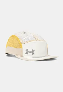 Under Armour sapca culoarea bej, cu imprimeu, 1383474 imagine