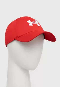 Under Armour sapca culoarea bordo, cu imprimeu imagine