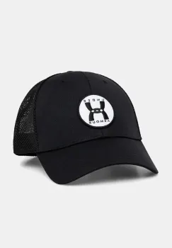 Under Armour sapca culoarea negru, cu imprimeu, 1383441 imagine