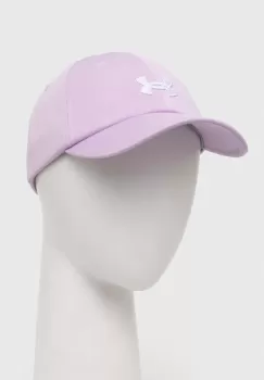 Under Armour sapca culoarea roz, cu imprimeu imagine