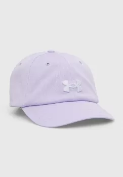 Under Armour sapca culoarea violet, cu imprimeu imagine