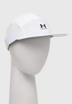 Under Armour sapca Iso-Chill Armourvent culoarea alb, cu imprimeu imagine