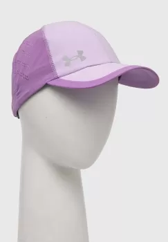 Under Armour sapca Iso Chill Launch culoarea violet, modelator imagine