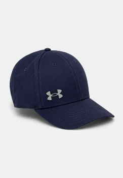 Under Armour sapca Sportstyle Metal culoarea albastru marin, neted, 1389695 imagine
