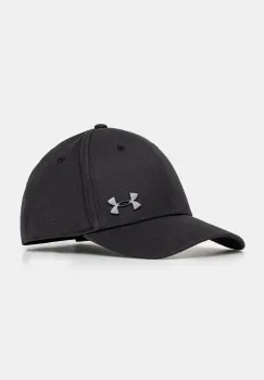 Under Armour sapca Sportstyle Metal culoarea negru, neted, 1389695 imagine