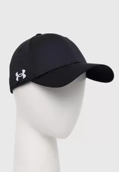 Under Armour sapca Team Blitzing culoarea negru, neted, 1376702 imagine