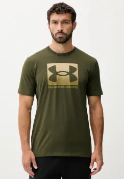 Under Armour tricou BOXED SPORTS UPDATED culoarea bleumarin, cu imprimeu, 1386793 imagine