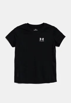 Under Armour tricou copii G s Ch. Train SS culoarea negru, 1379456 imagine