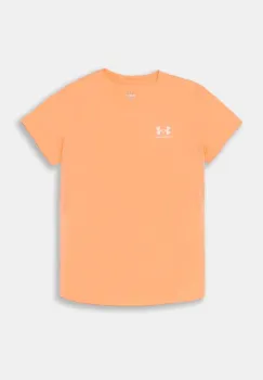 Under Armour tricou copii G s Ch. Train SS culoarea portocaliu, 1379456 imagine