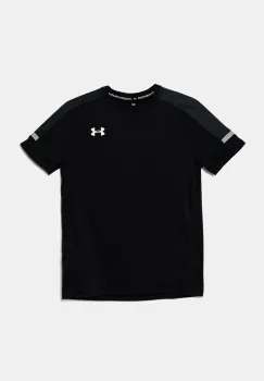 Under Armour tricou copii Tech Utility SS culoarea negru, cu imprimeu, 1390028 imagine