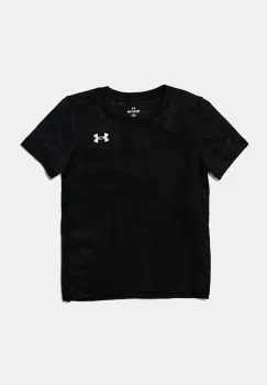 Under Armour tricou copii Tech Vent Jcqrd SS culoarea negru, neted, 1390019 imagine