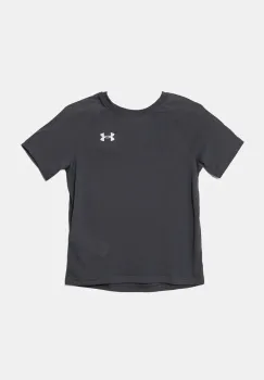 Under Armour tricou culoarea gri, neted, 1363284 imagine