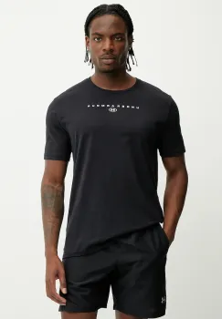 Under Armour tricou de antrenament culoarea negru, cu imprimeu, 6000211 imagine