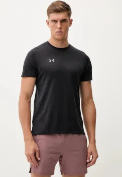 Under Armour tricou de antrenament culoarea negru, cu imprimeu, 6006098 imagine