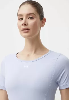 Under Armour tricou de antrenament culoarea violet imagine