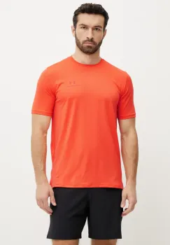 Under Armour tricou de antrenament Rush Energy culoarea gri, uni, 1383973 imagine
