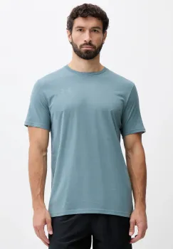 Under Armour tricou de antrenament SPORTSTYLE LEFT CHEST culoarea verde, cu imprimeu, 1326799 imagine