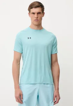 Under Armour tricou de antrenament Tech Textured melanj, 1382796 imagine