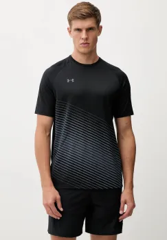 Under Armour tricou de antrenament UA Tech Fade culoarea negru, 6005916 imagine