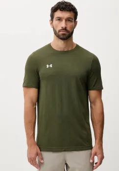 Under Armour tricou de antrenament Vanish Seamless culoarea portocaliu, uni, 1382801 imagine