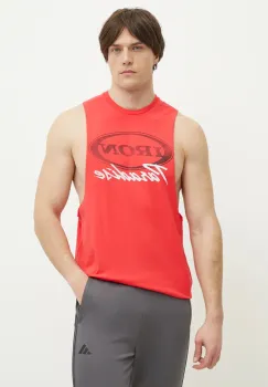 Under Armour tricou Project Rock barbati, culoarea roz, 1389935 imagine