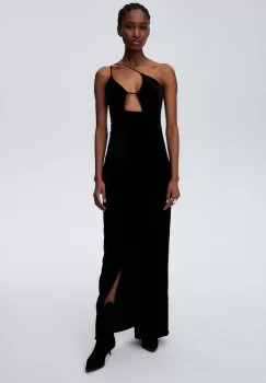 Undress Code rochie culoarea negru, maxi, mulata imagine