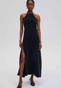 Undress Code rochie Desire culoarea negru, maxi, evazati imagine