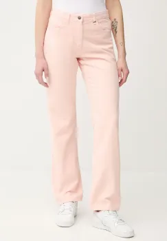 United Colors of Benetton blugi din bumbac high waist, 4RZVDE00J imagine