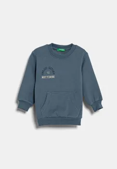 United Colors of Benetton bluza copii cu imprimeu, 3EB5G10G0 imagine
